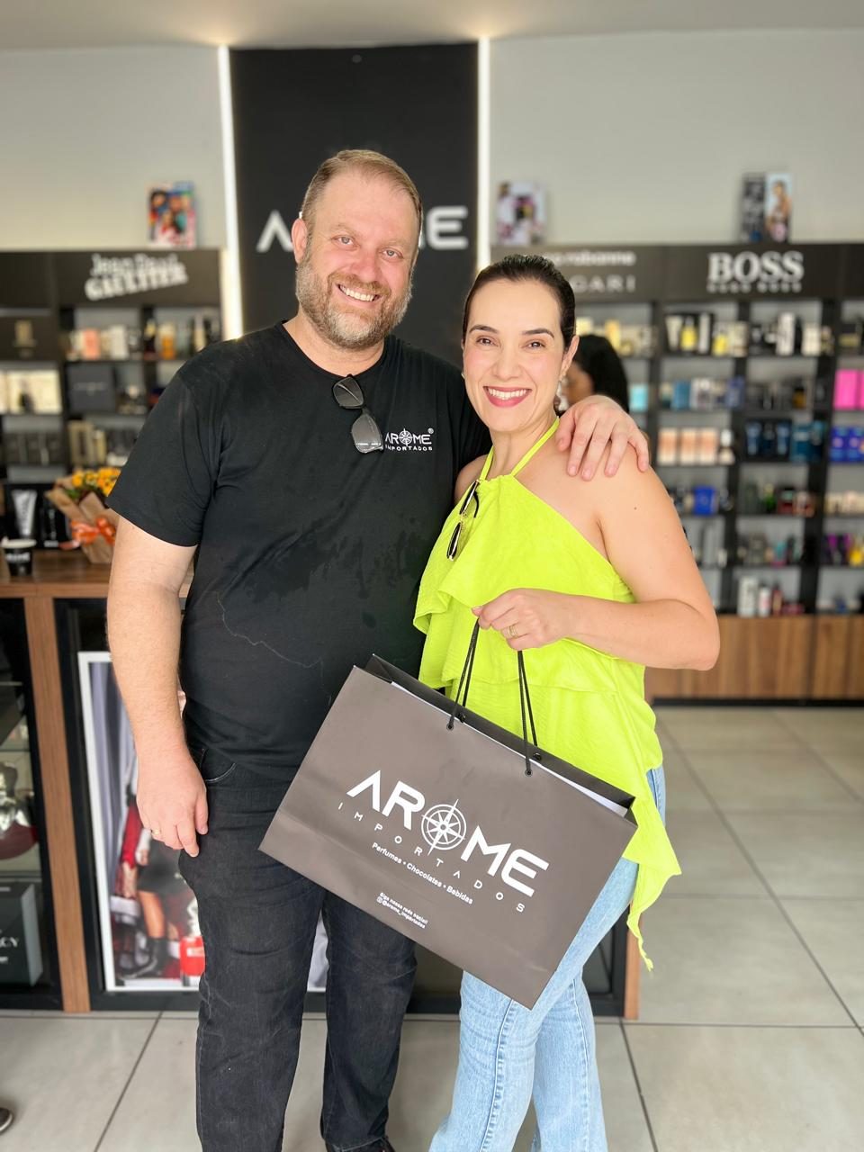 Cliente da Arome Importados